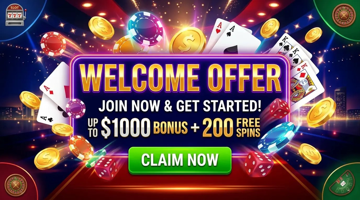 Goldwin casino welcome offer